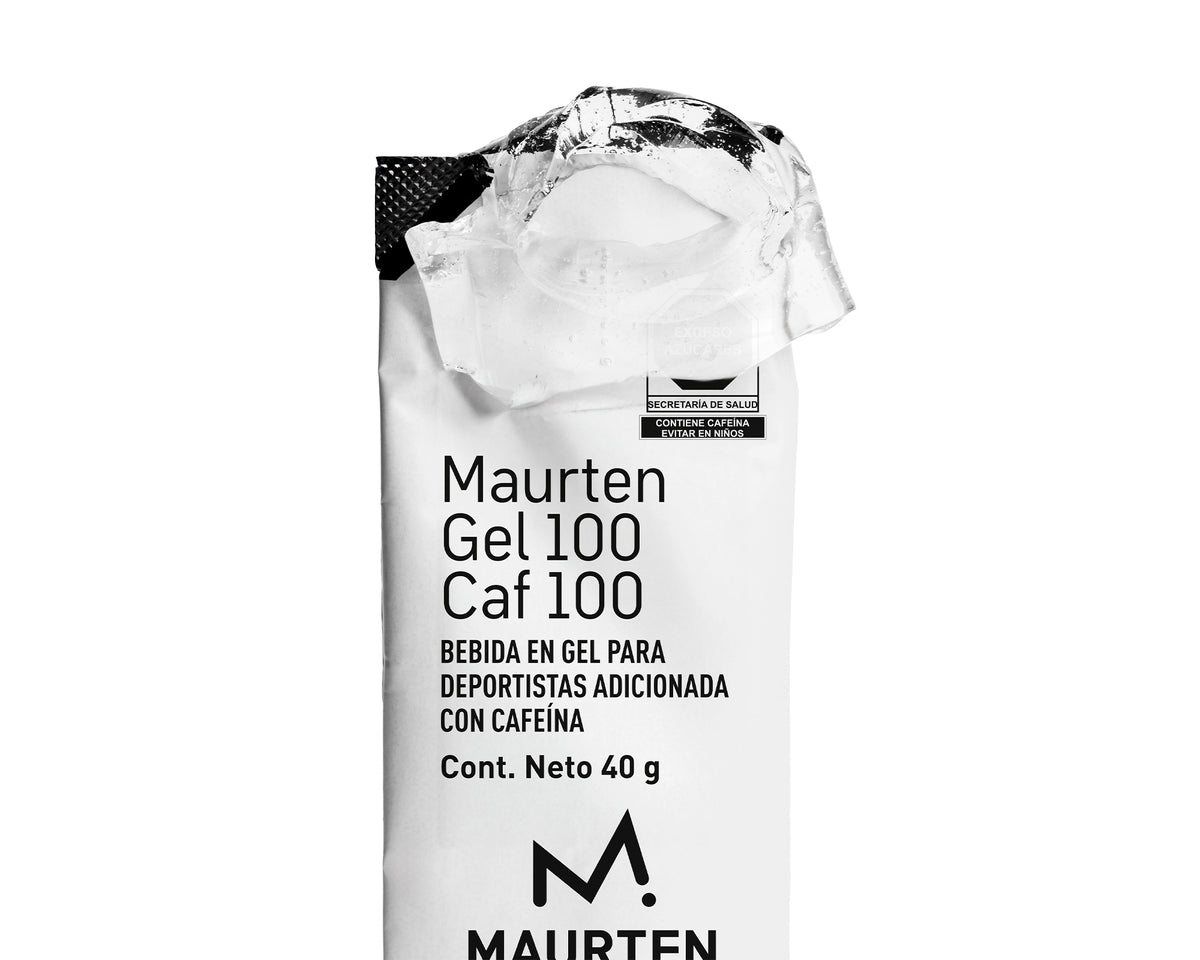 Gel deportivo Maurten 100 Caf