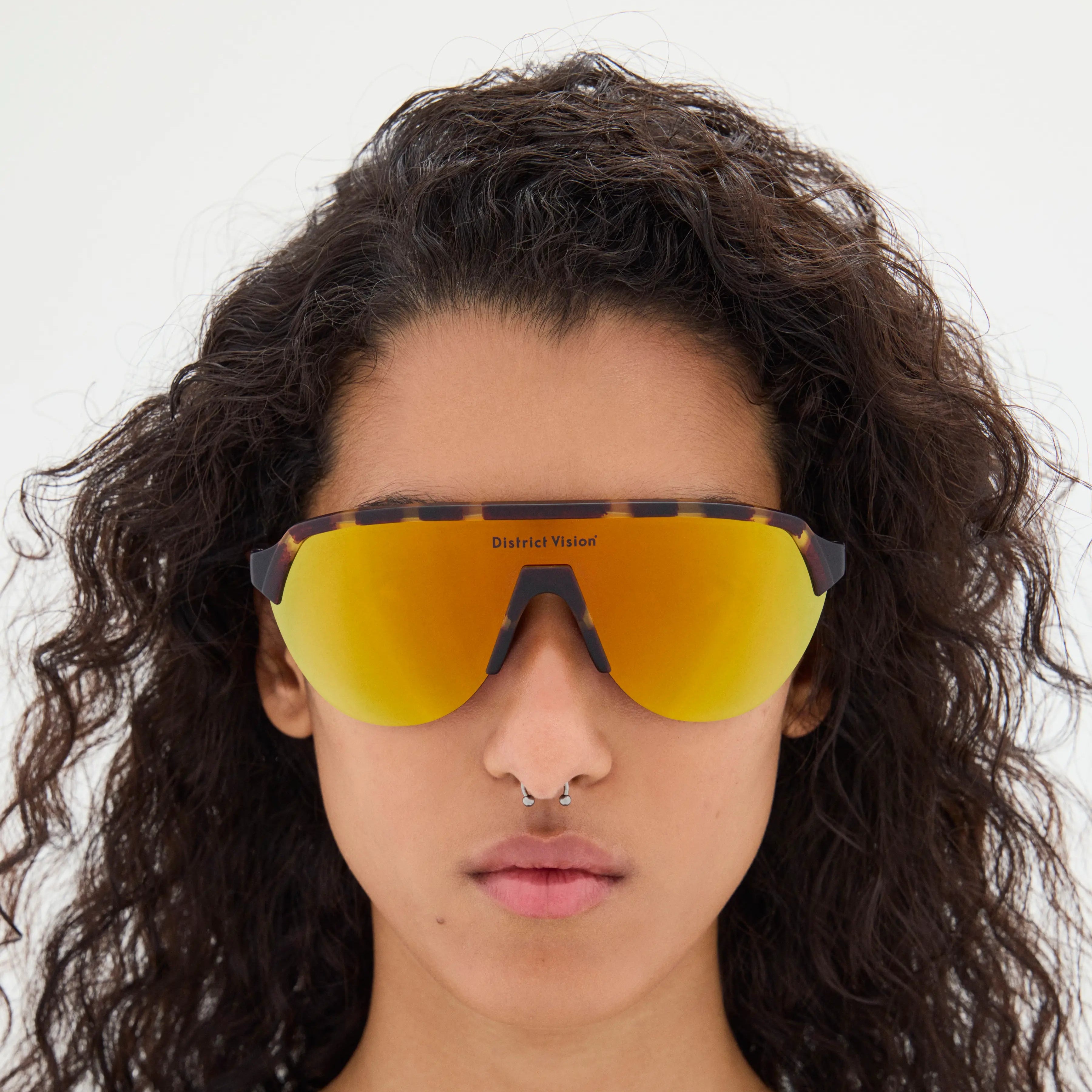 Nagata Speed Blade Tortoise D+ Amber Mirror · Unisex