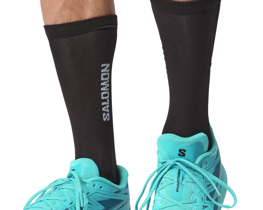 salomon enduro ski socks 365 CREW bf22 The Lure Of Snapper Color:Fog muscle support