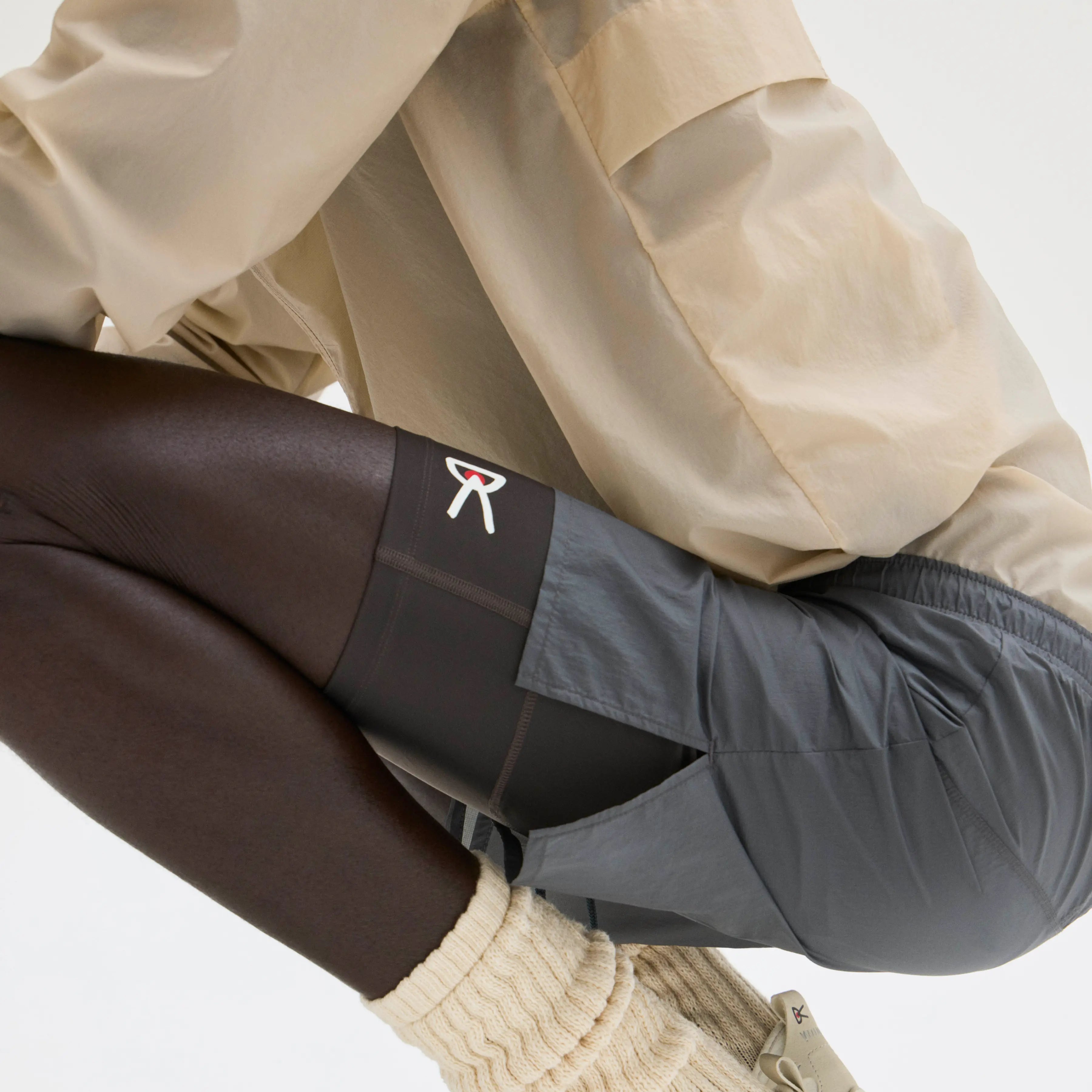 Ripstop Layered Trail Shorts · Hombre