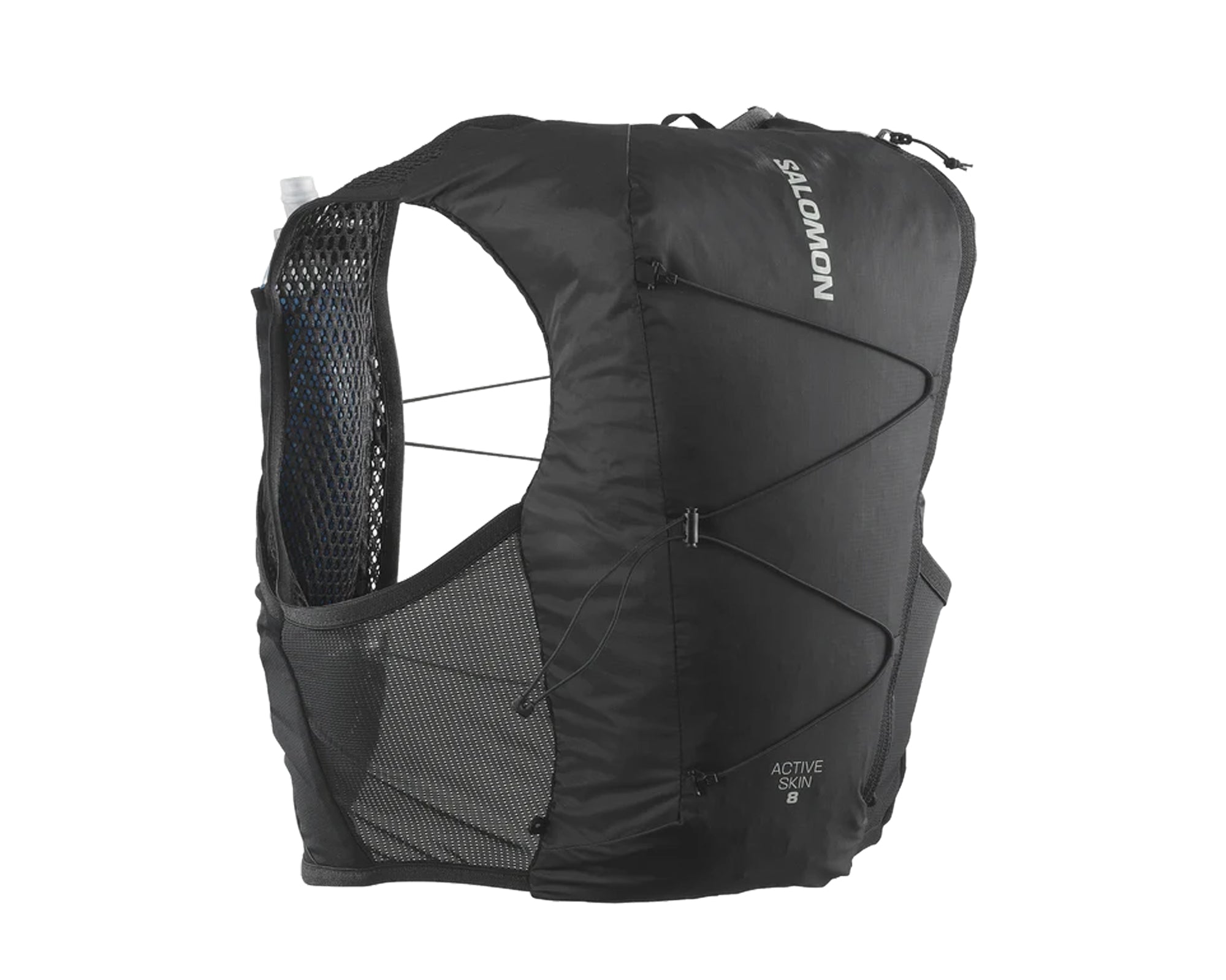 SALOMON Mochila de hidratación ACTIVE SKIN 8 - Unisex Negro/Gris