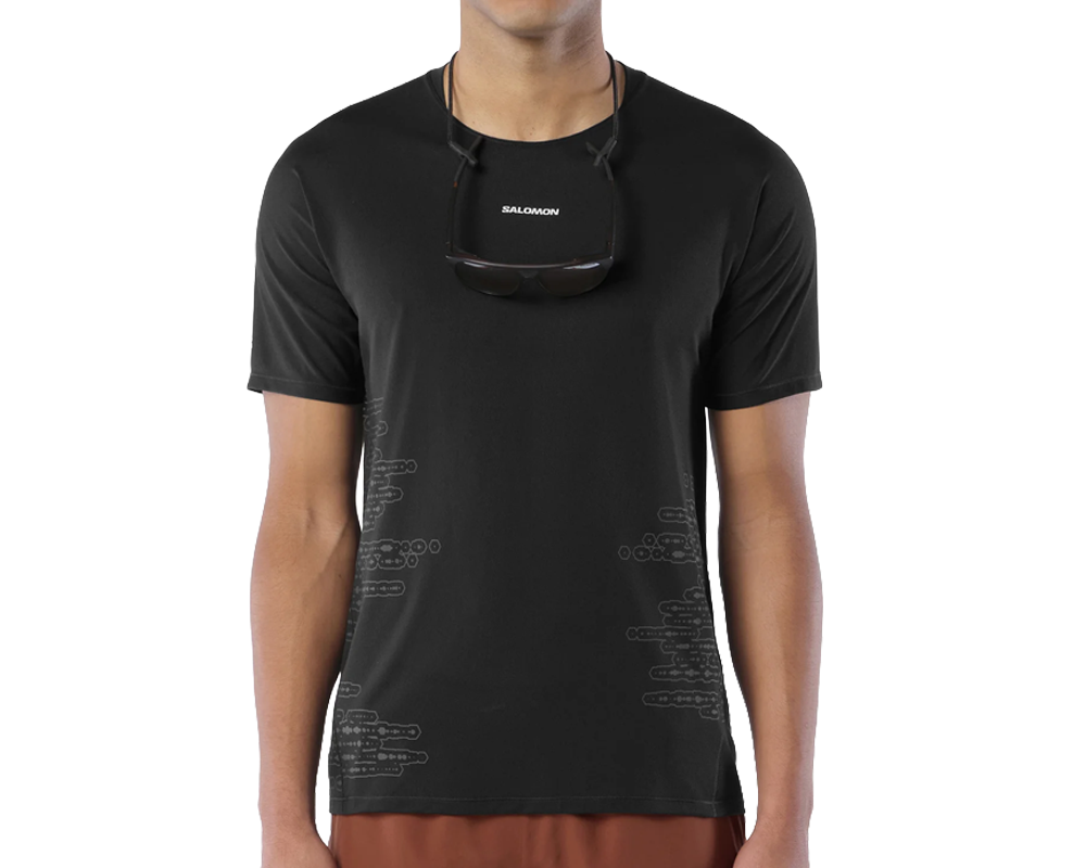 Playera deportiva Salomon SENSE AERO GRAPHIC para hombre
