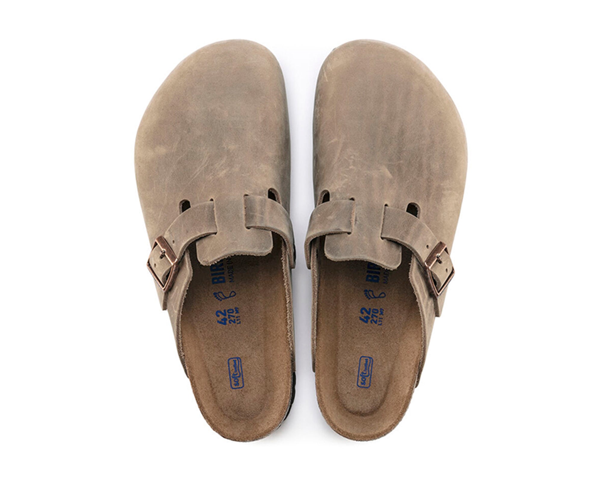 Boston Piel Engrasada / Tabacco Brown / Soft Footbed
