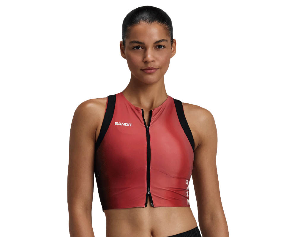 BANDIT Adapto Distance Race Top Salt Stain/Rusted Apricot - Mujer Apricot