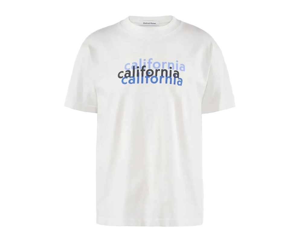Playera de algodón District Vision California Cotton Tee Unisex