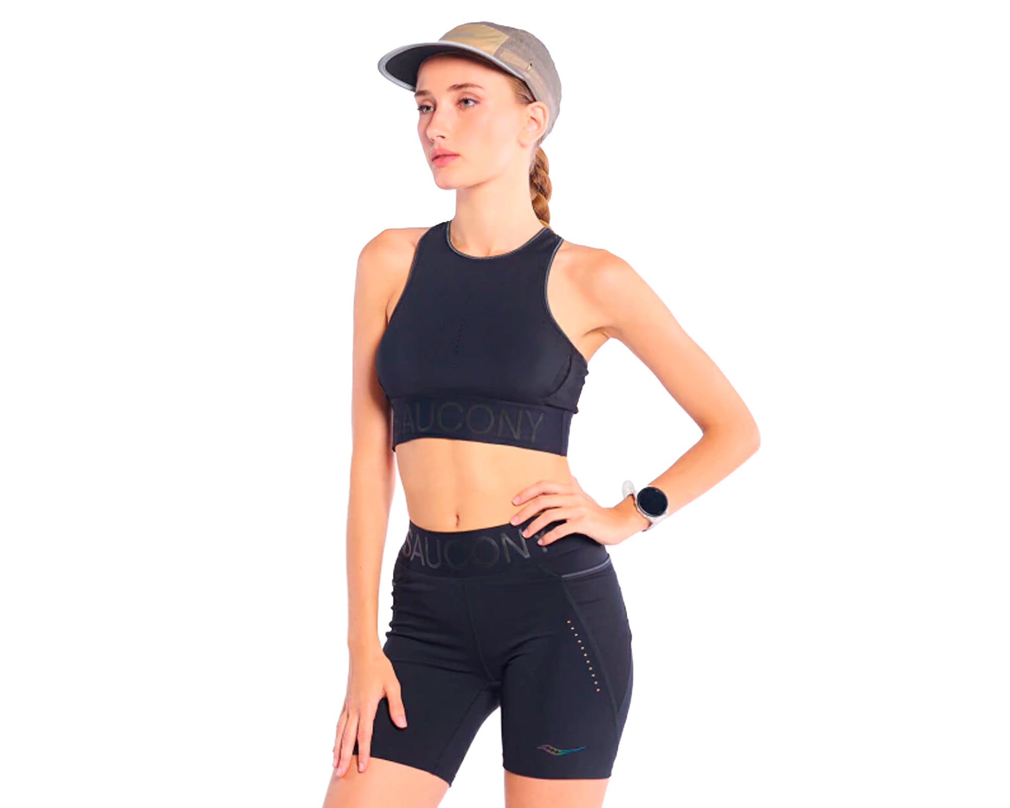 SAUCONY Explorer TR Bra Top - Mujer Black