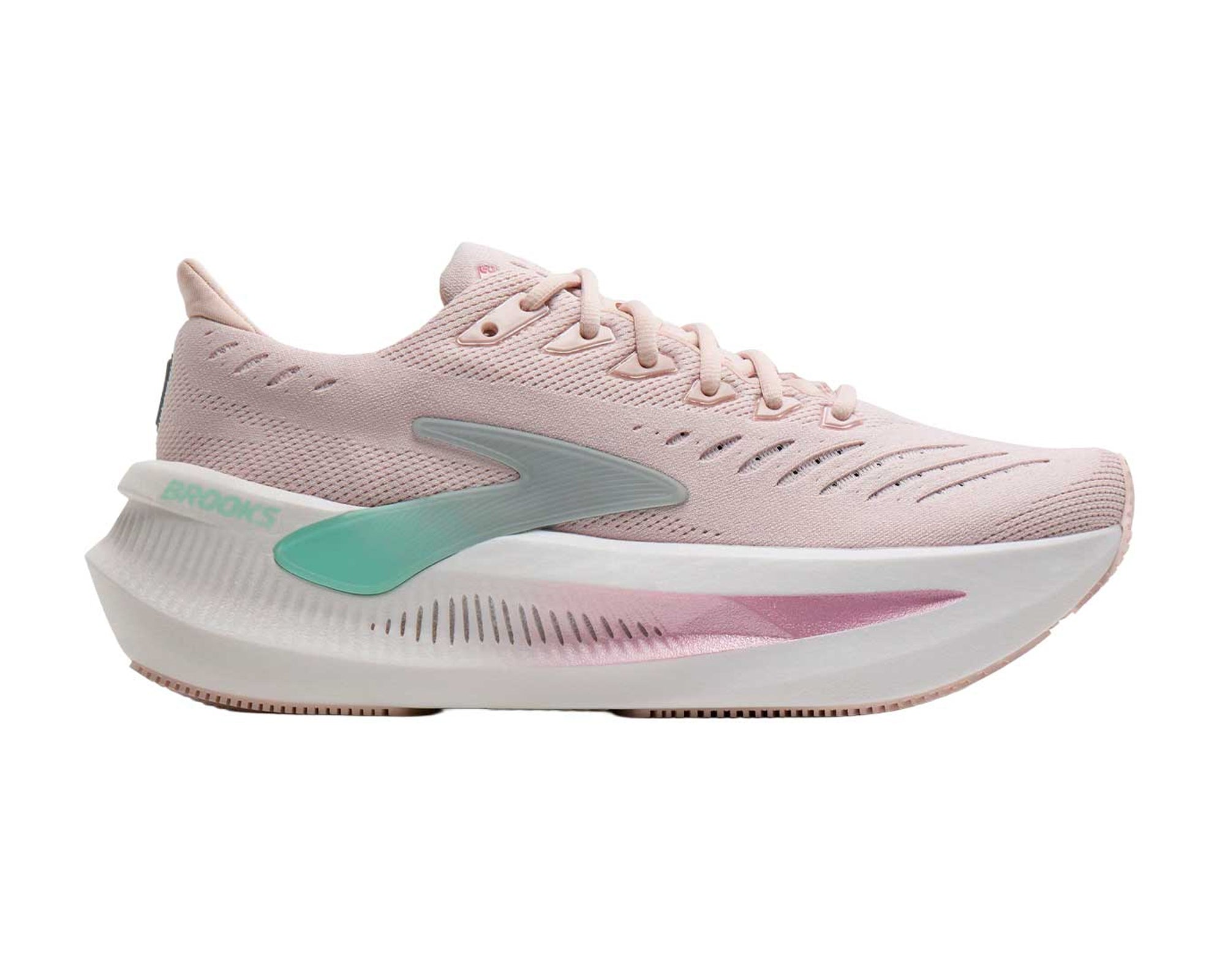 BROOKS Glycerin Max 2 Pink Metallic - Mujer Pink/Yucca/Metallic