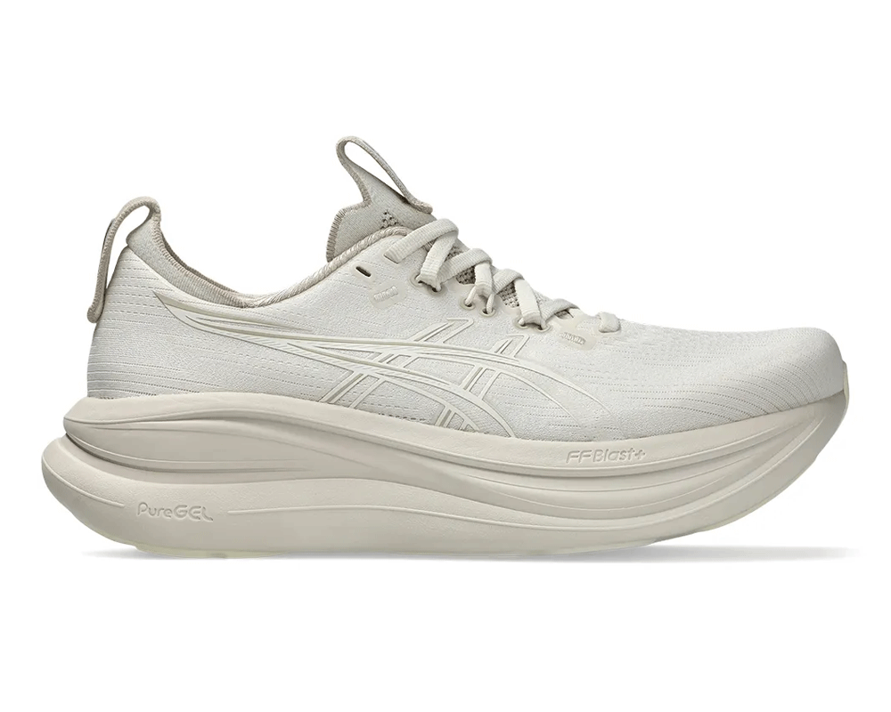 Tenis de pavimento ASICS GEL NIMBUS 28 Mujer Soft Oat/Cream