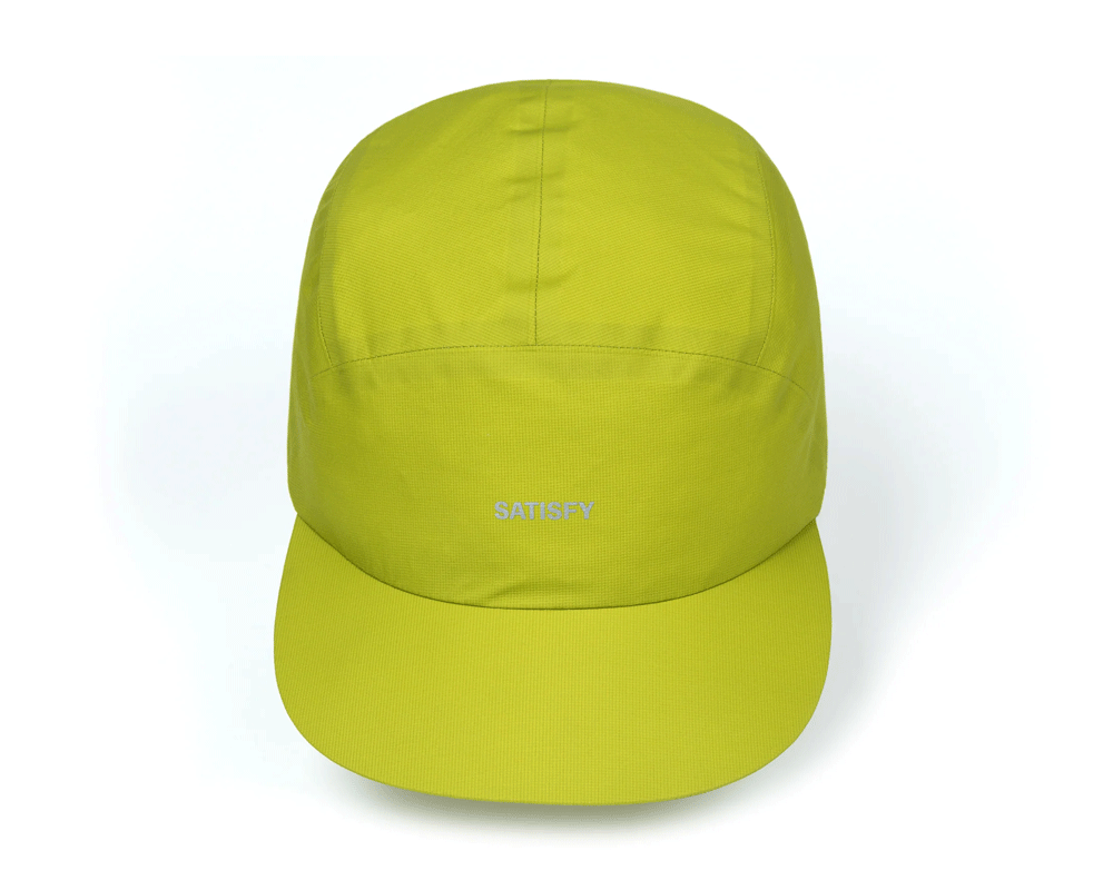 Gorra deportiva Satisfy Pertex® 3L Rain Grenobe Green