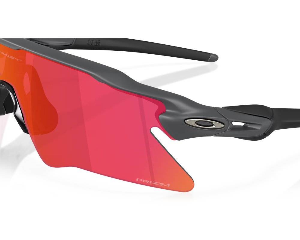 Lentes para correr Oakley Radar EV Heater Prizm Ruby Unisex