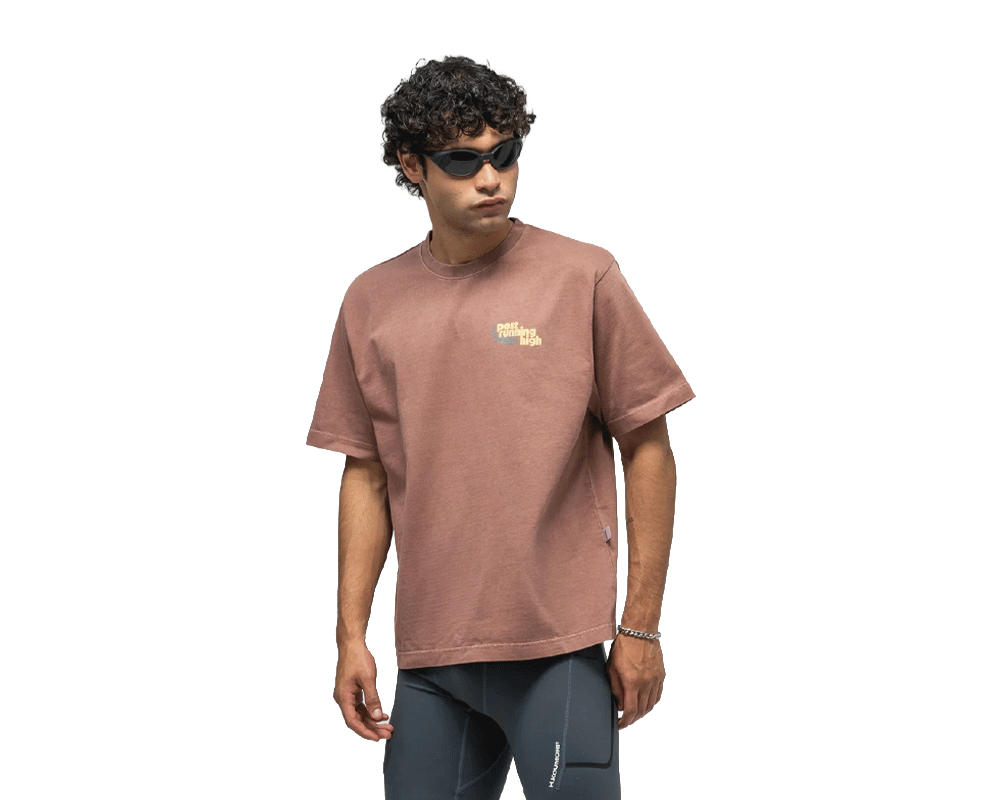 Playera de algodón Hermanos Koumori SS PRH Regular Hombre Dusty Pink