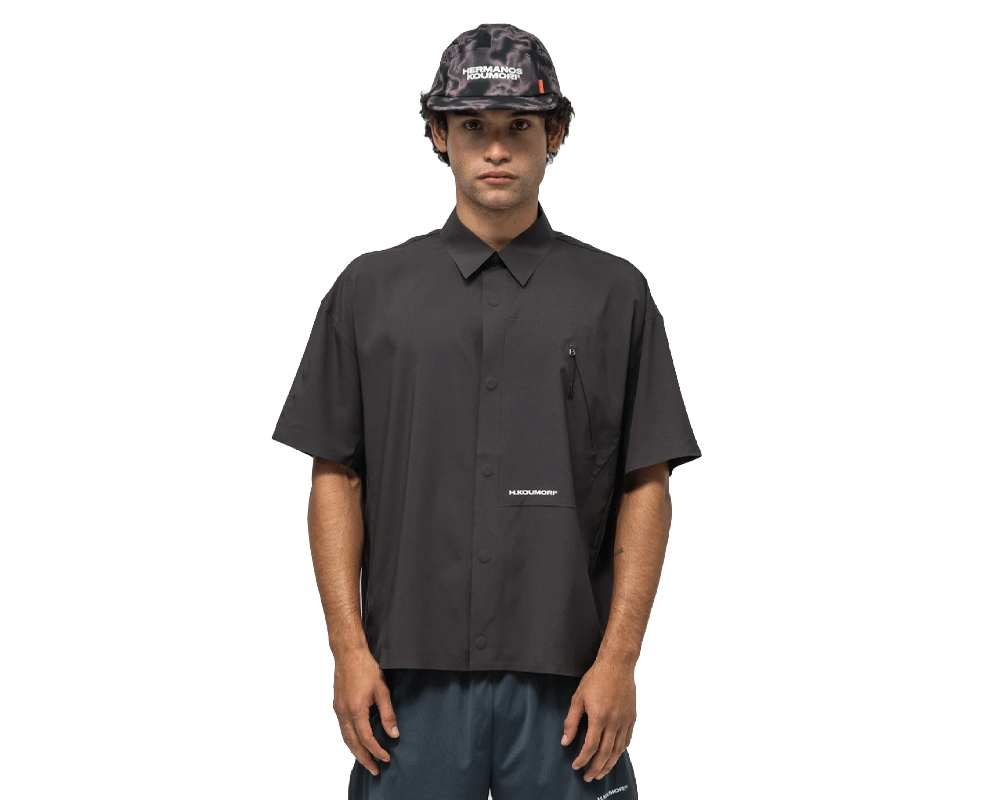 Camisa Hermanos Koumori Camp Shirt Hombre After Dark