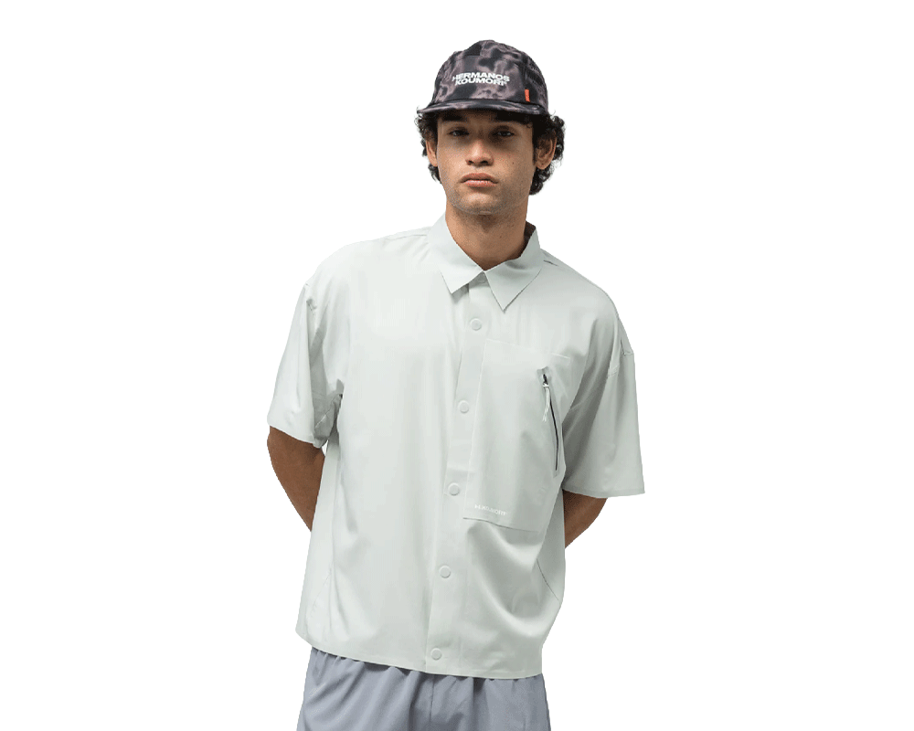 Camisa Hermanos Koumori Camp Shirt Hombre Dawn Blue