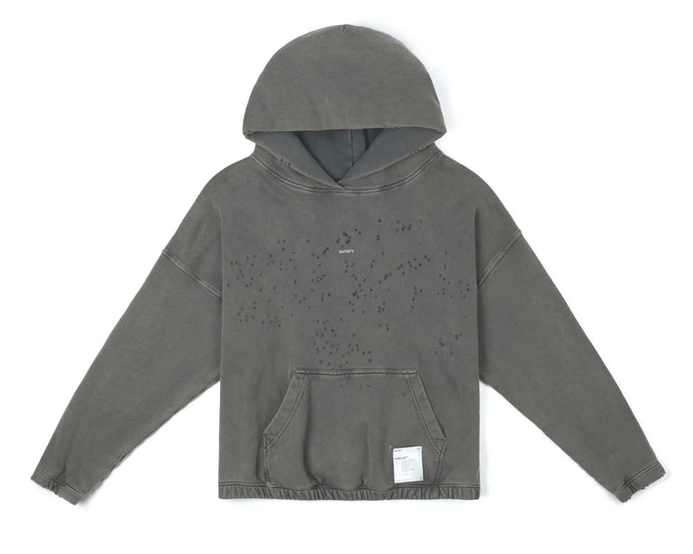 Sudadera deportiva Satisfy MothTech Faded Black Est 3