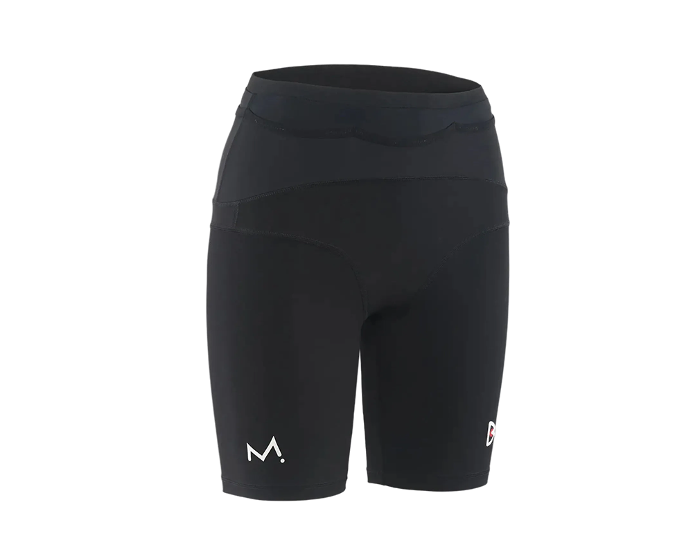 Half Tights District Vision + Maurten Elite Fuel 7in para mujer