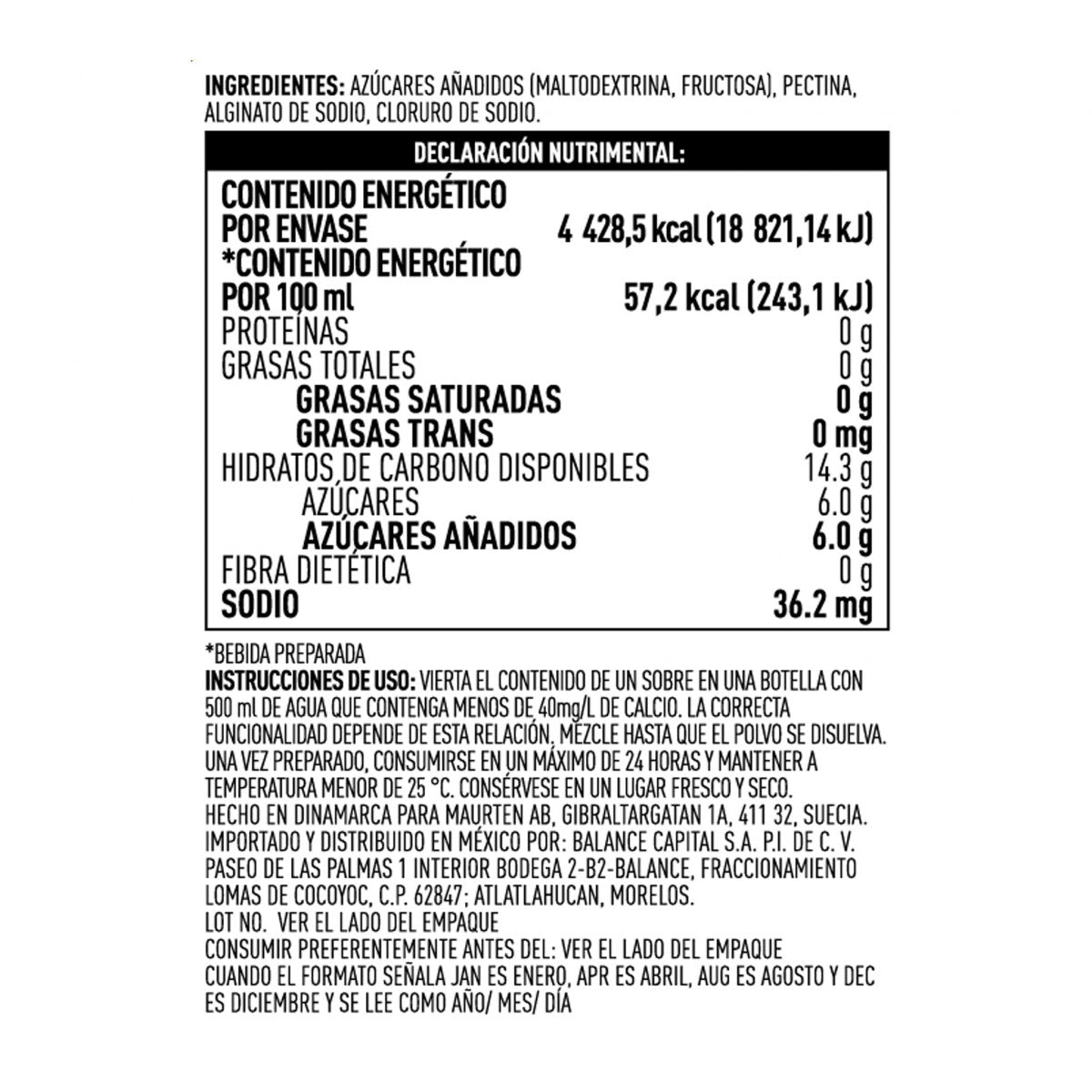 Caja Maurten Drink Mix 320 (14 pzas)