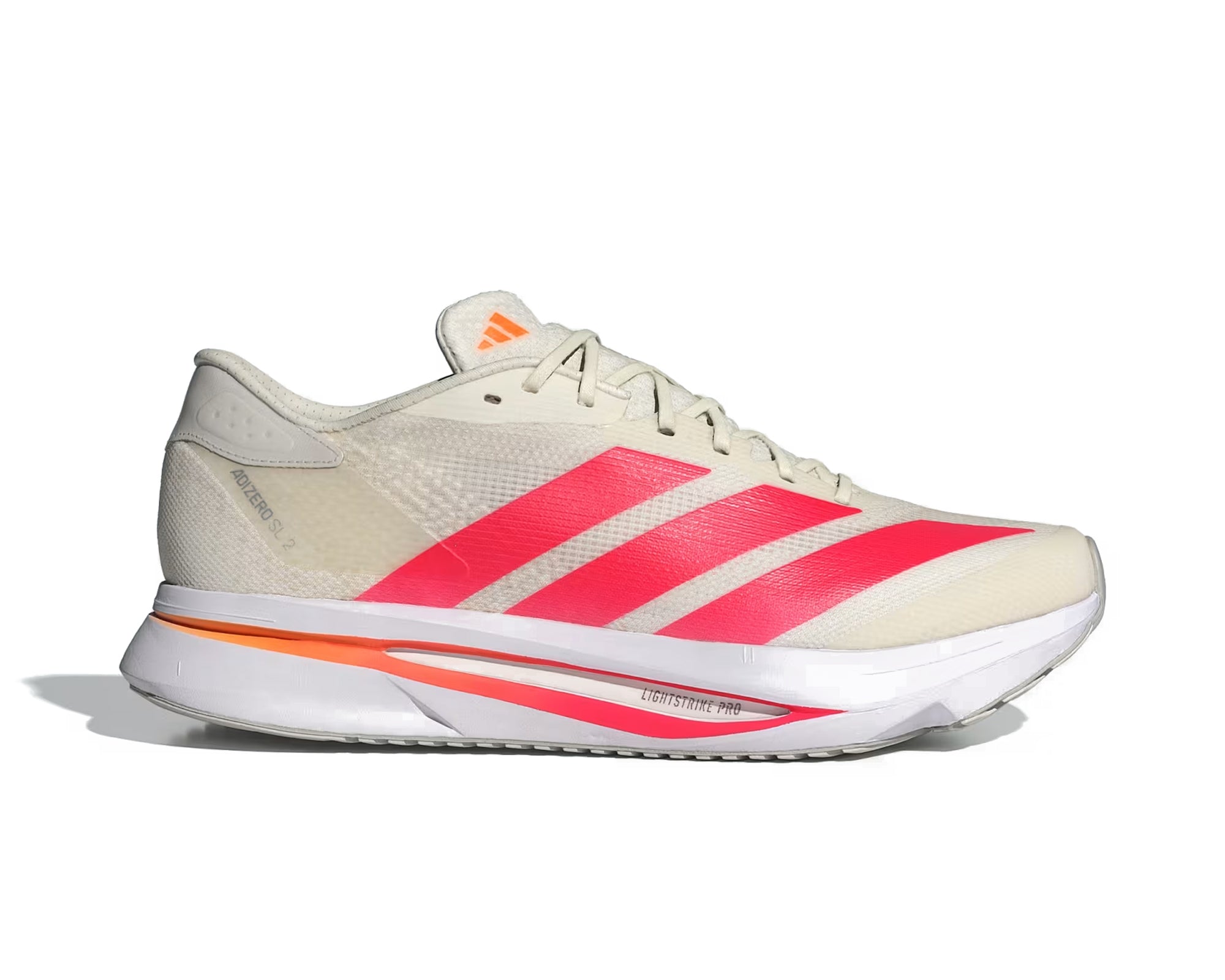 Adidas Adizero SL 2 - Hombre Off White / Pure Orange / Lucid Red
