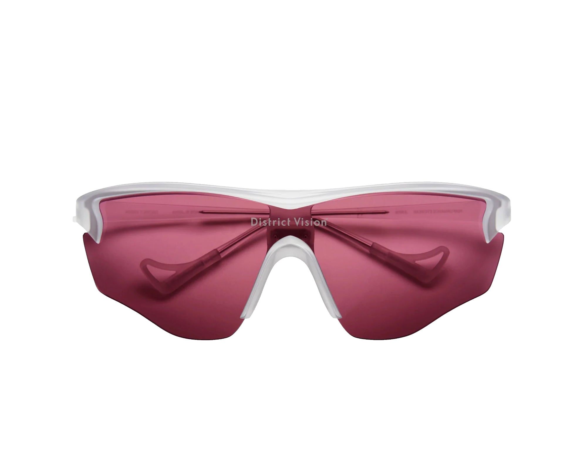 District Vision Lentes Junya Racer Clear Black Rose