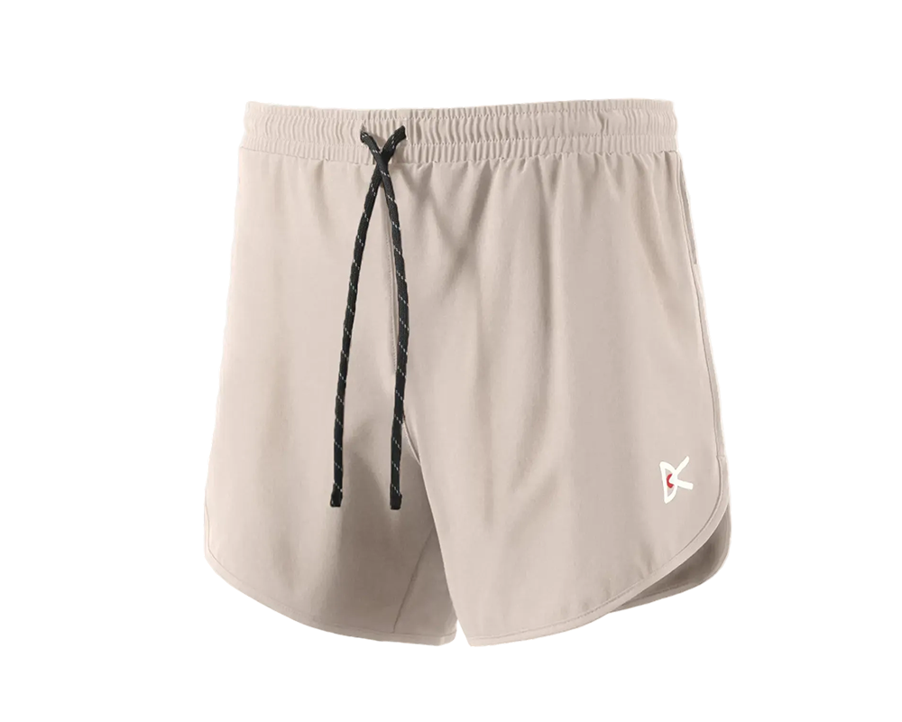 Short de entrenamiento District Vision 5in Khaki para hombre