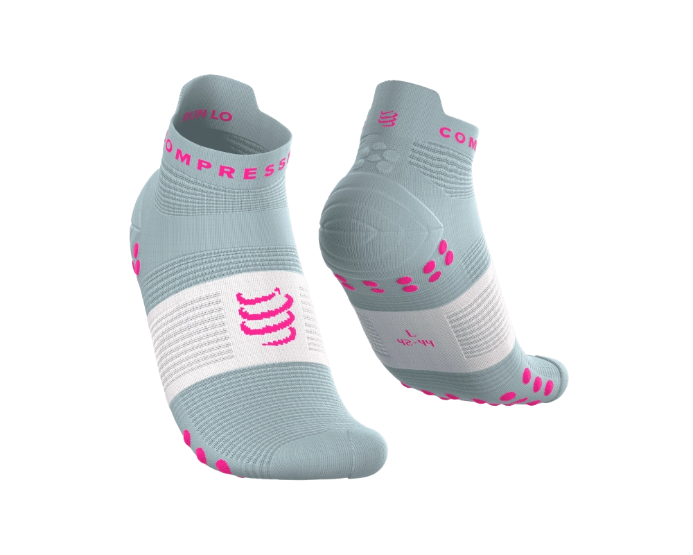 Calcetines Compressports Pro Racing Socks Neon Pink V4.0