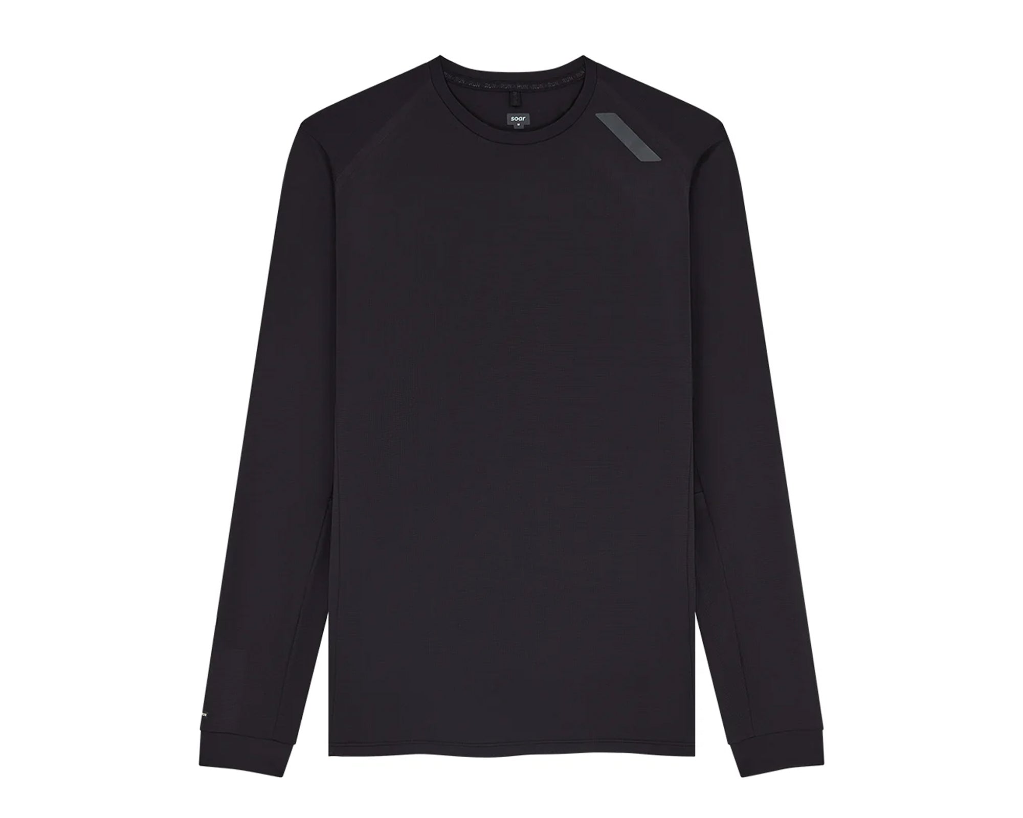 SOAR Playera Long Sleeve Tech T - Hombre Black