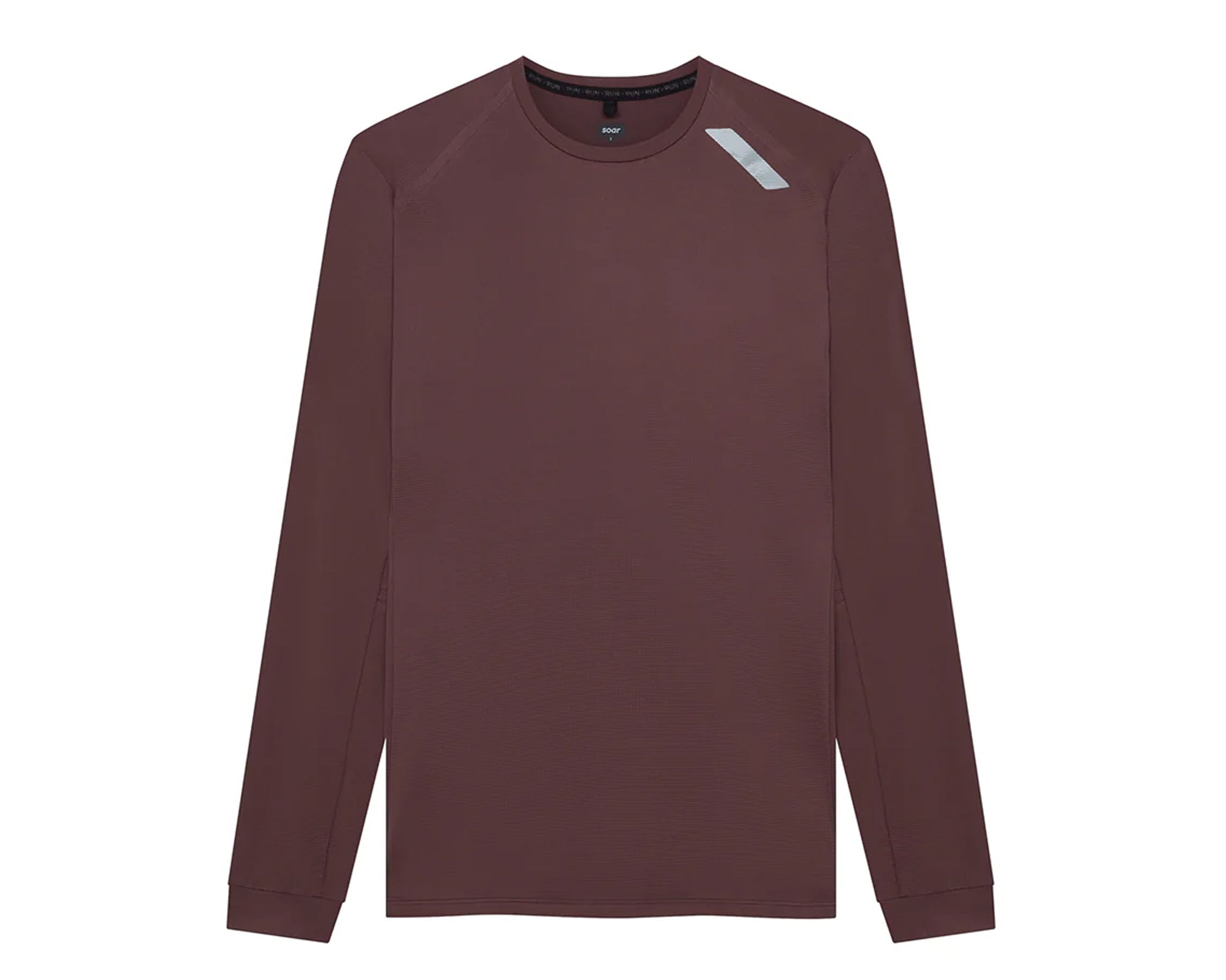 SOAR Playera Long Sleeve Tech T - Hombre Dark Grey