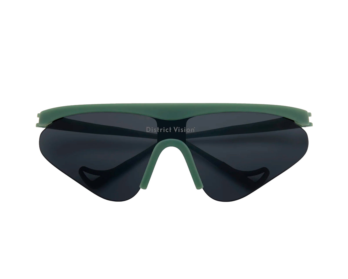 Lentes District Vision Momoka Pacer Viridian/D+ Onyx Mirror Unisex