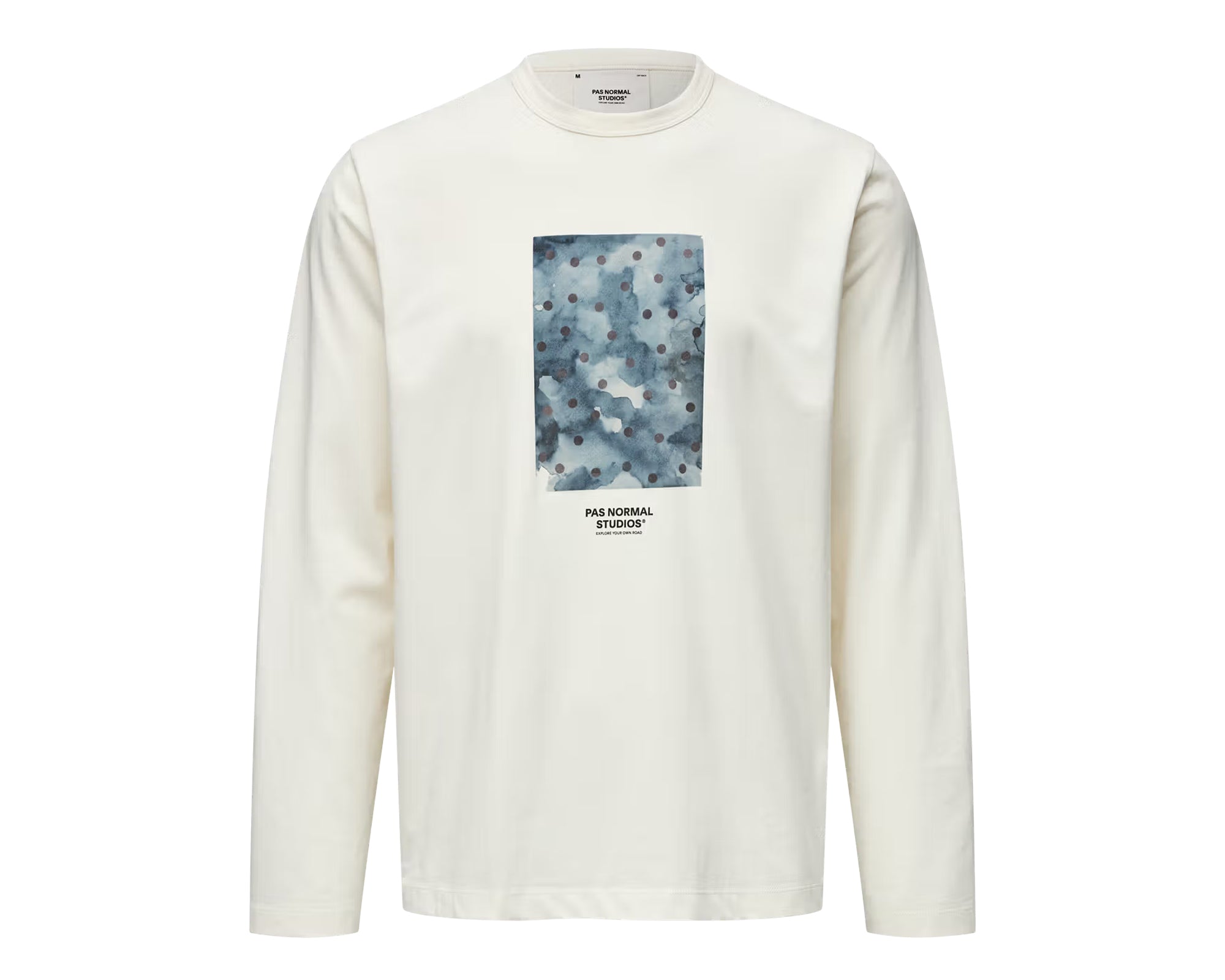 PAS NORMAL STUDIOS Off-Race Cotton Tech Graphic Long Sleeve T-Shirt Off White - Men