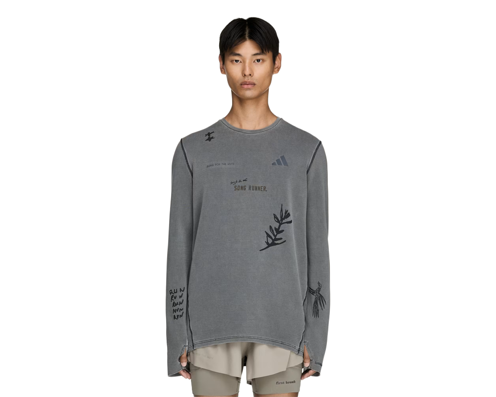 Playera adidas Running x Song For The Mute Manga Larga para hombres