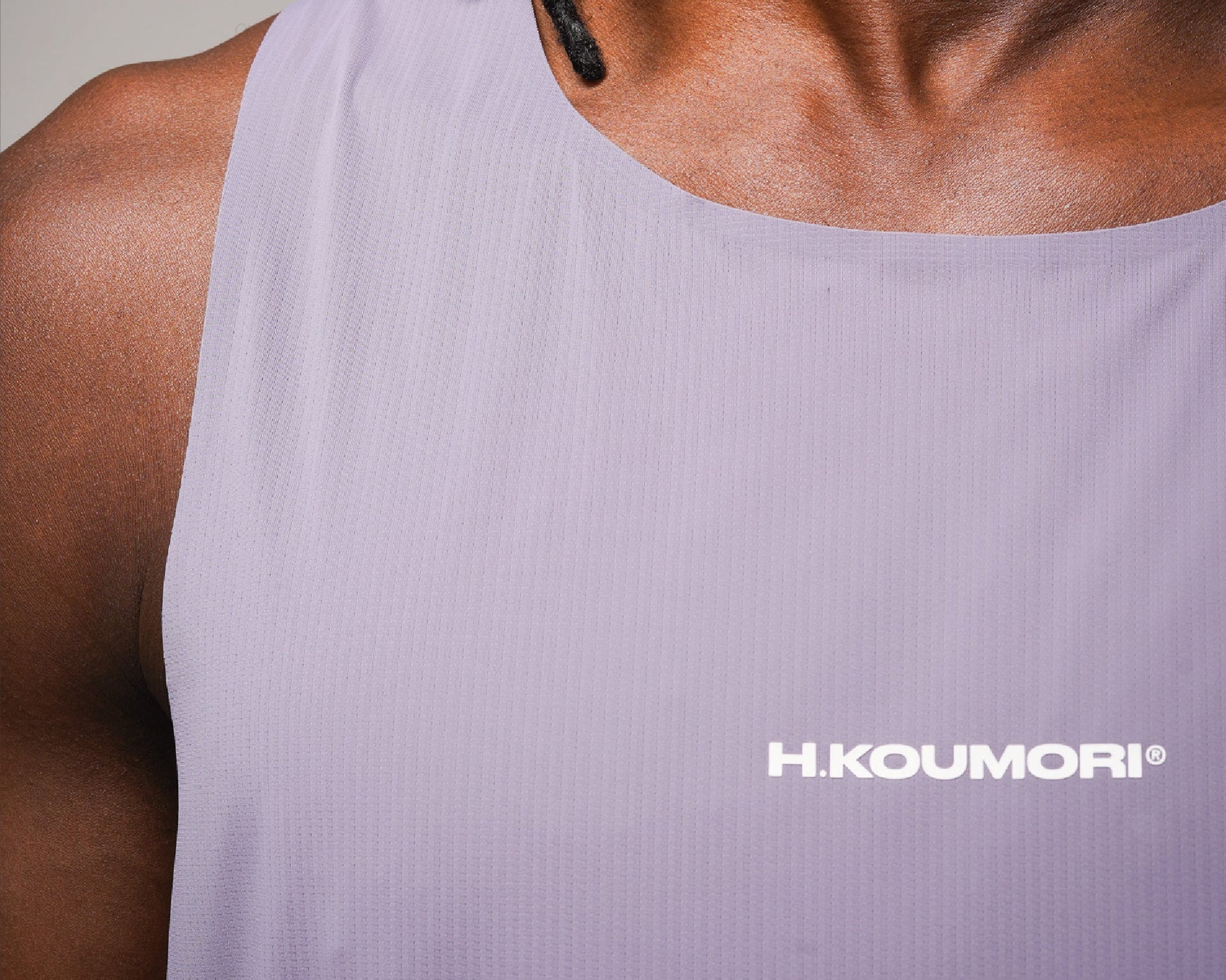 Hermanos Koumori Race Singlet Lilac