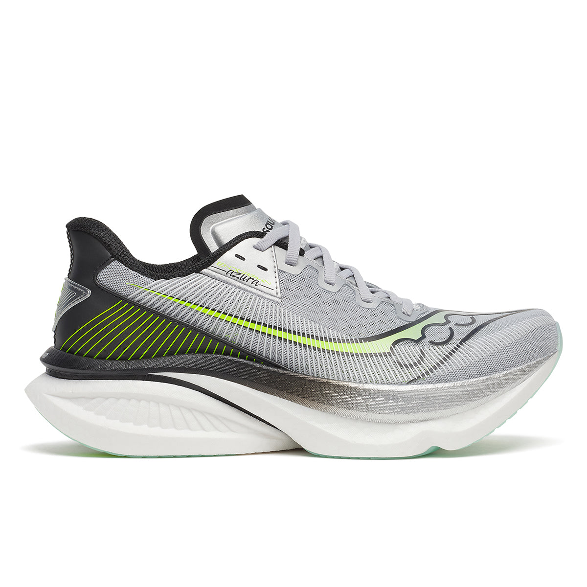 SAUCONY Endorphin Azura Silver White - Hombre Silver/Black