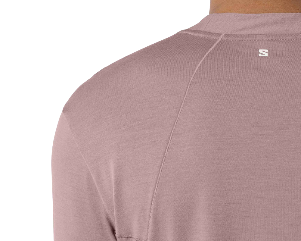 Playera de manga larga Salomon Sense Merino para hombre
