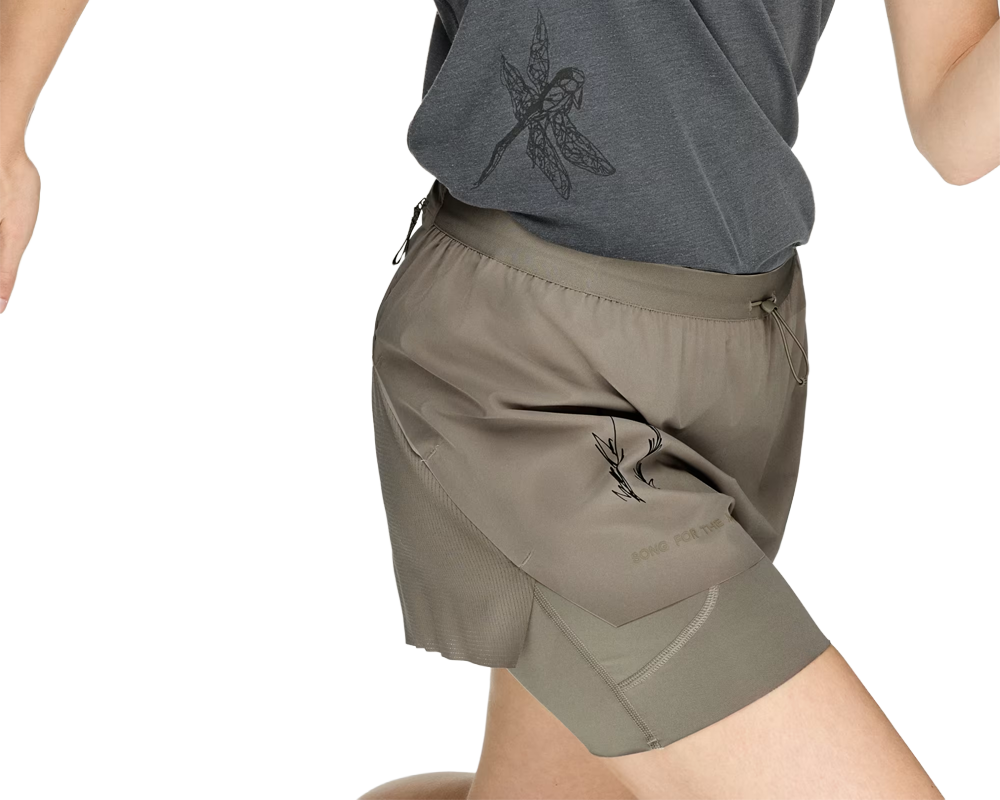 Shorts 2 en 1 adidas Running x Song For The Mute para mujer