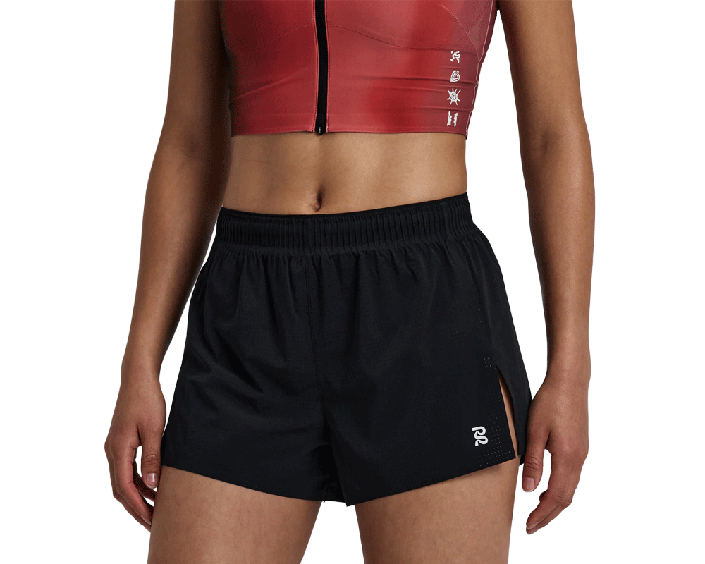 Bandit Vento Next Gen 3" Split Short Tranqui Black - Mujer Black