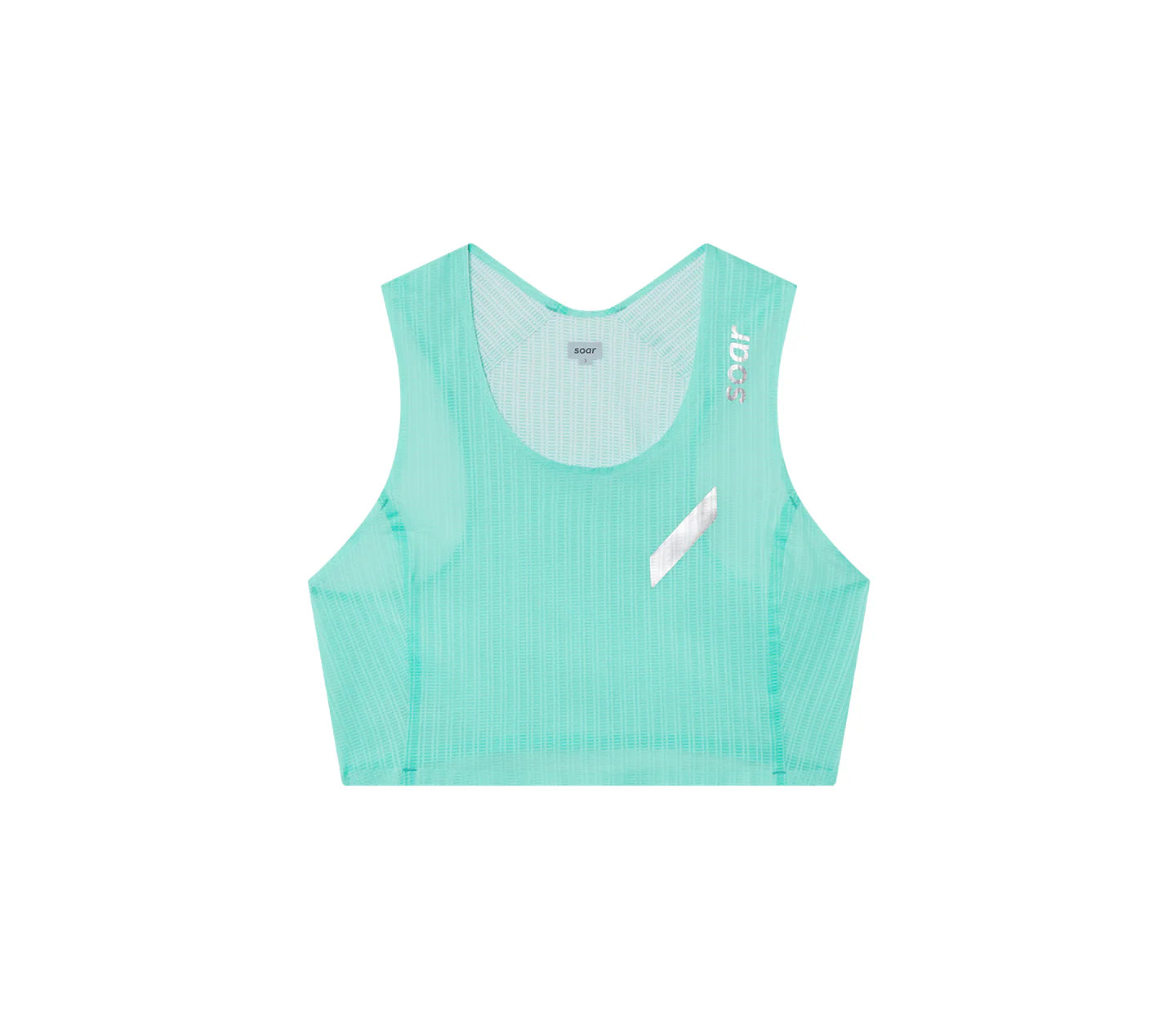 Crop Race Vest · Mujer