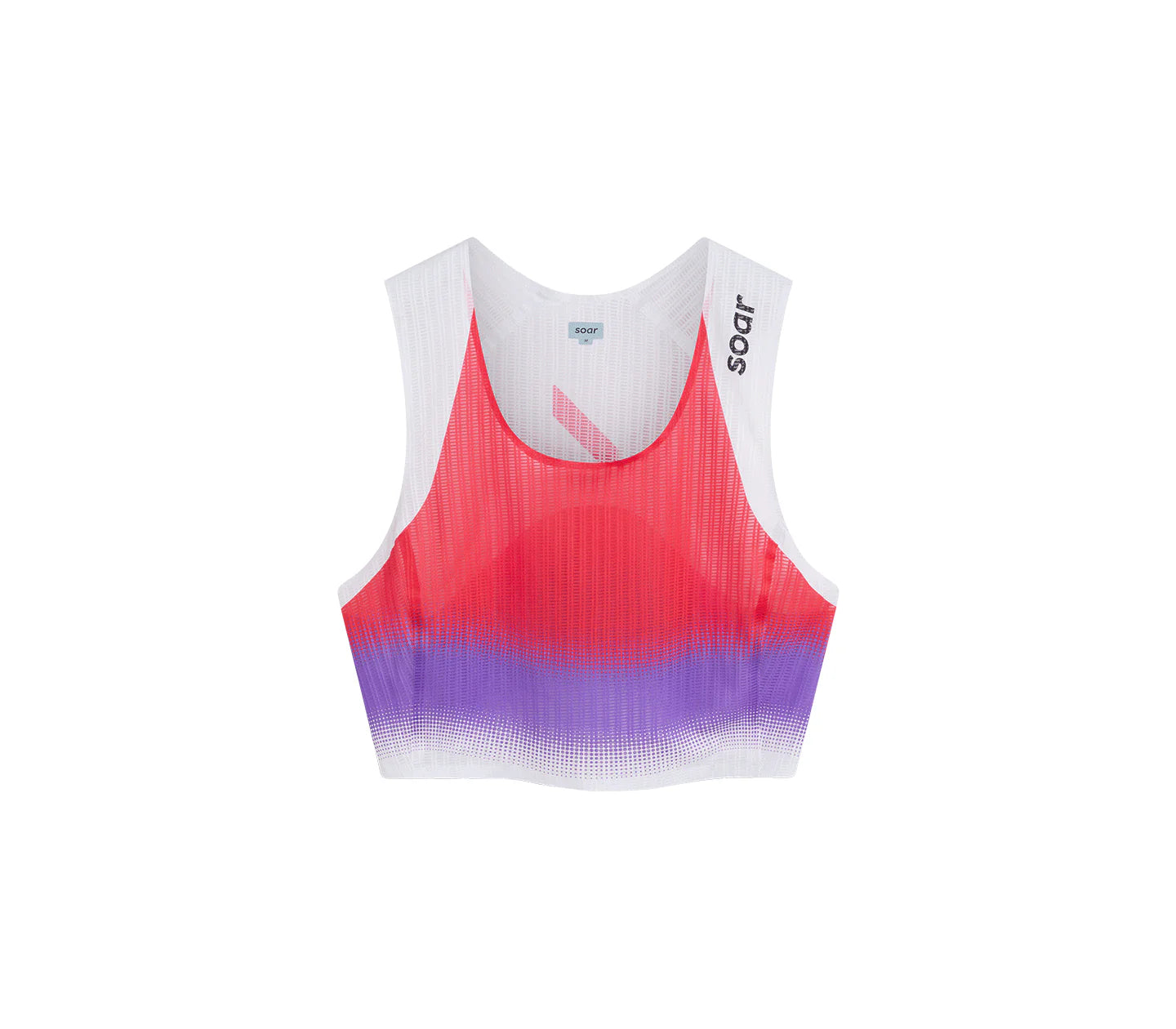 Crop Race Vest · Mujer