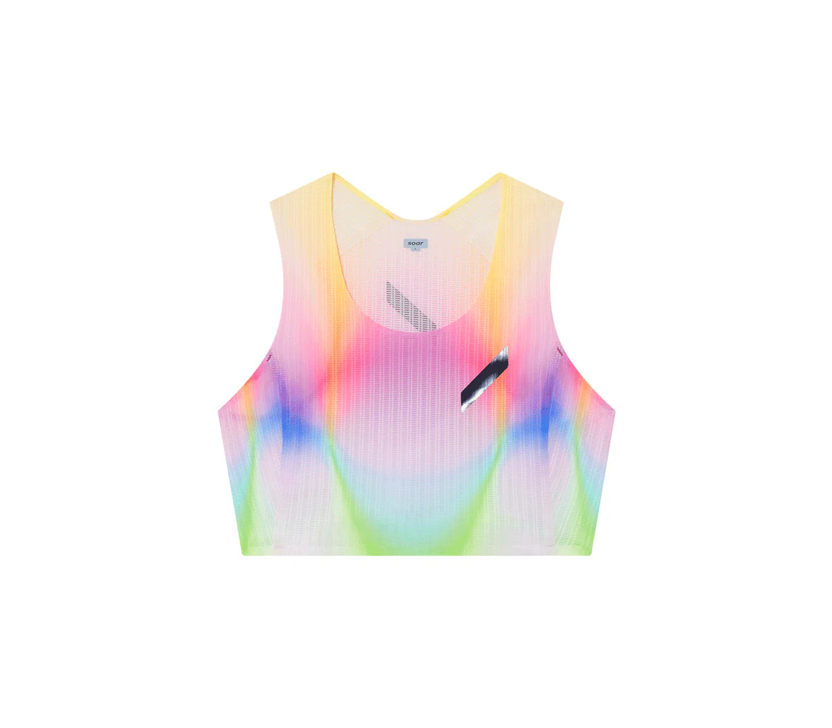 Crop Race Vest · Mujer