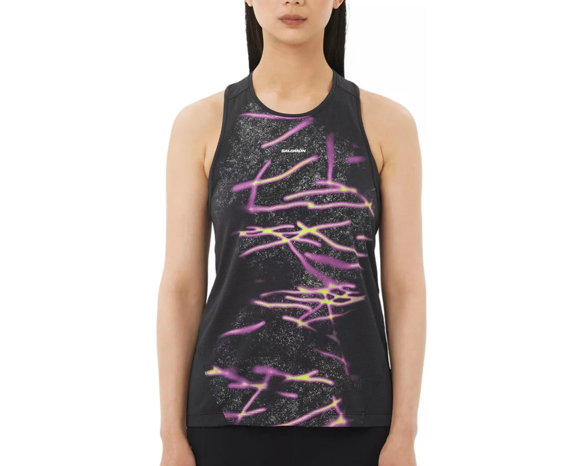 SALOMON SHKout Core Tank GFX - Women