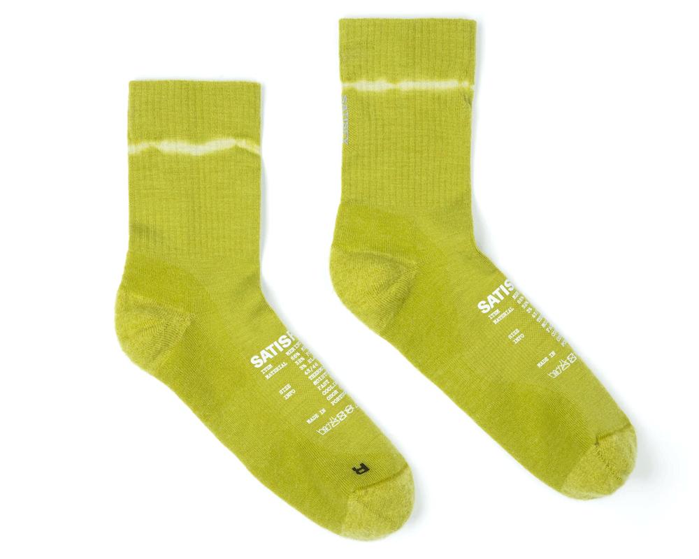 Calcetas deportivas Satisfy Merino Nylon Tube Unisex Tie-dye