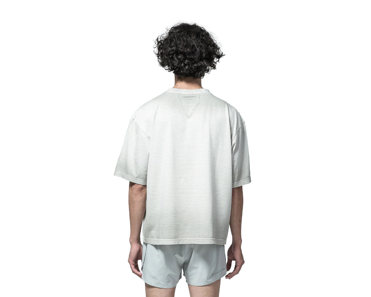 Playera de algodón Hermanos Koumori Boulder Thick & Thin White Onyx para hombre