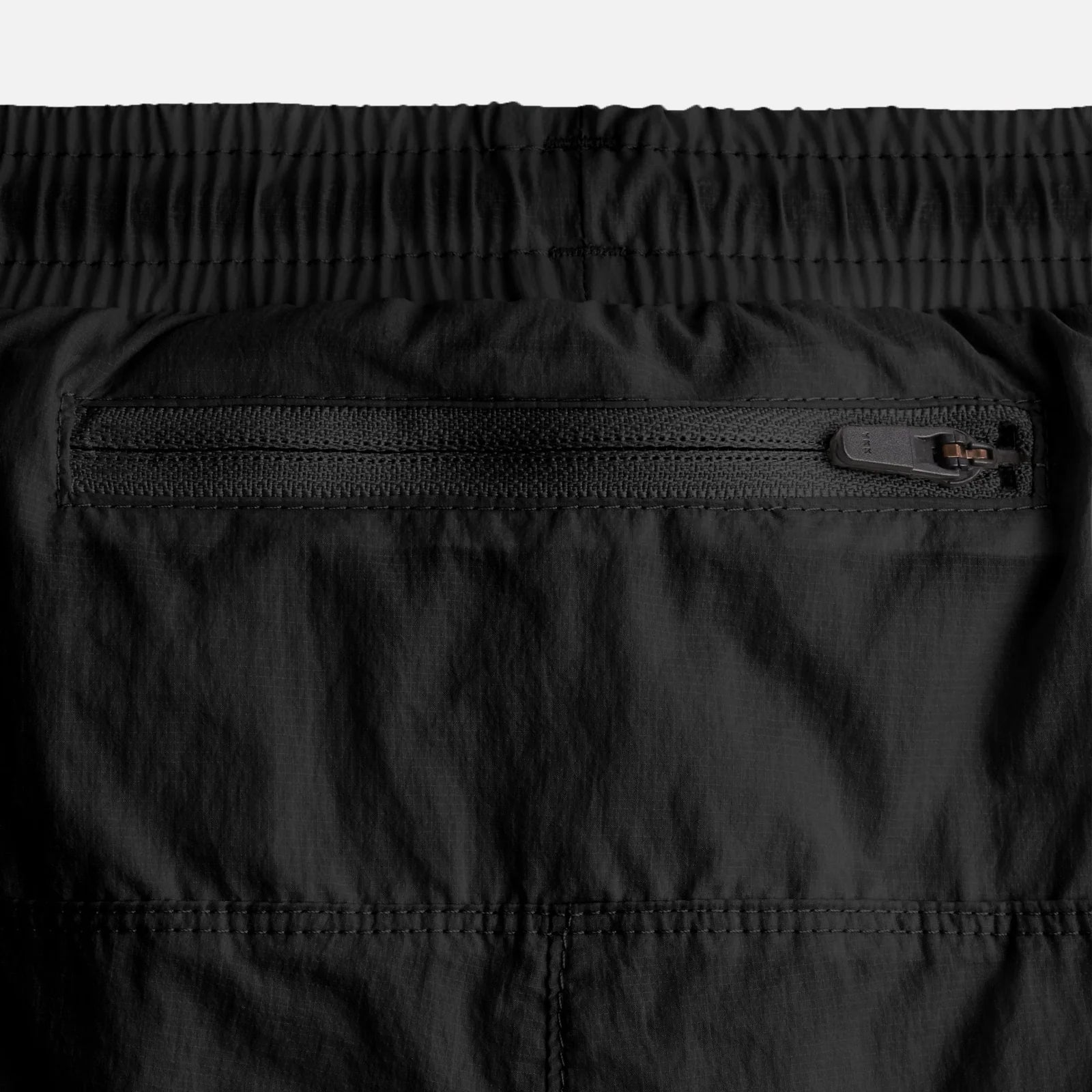 Ripstop Layered Trail Shorts, Black · Hombre