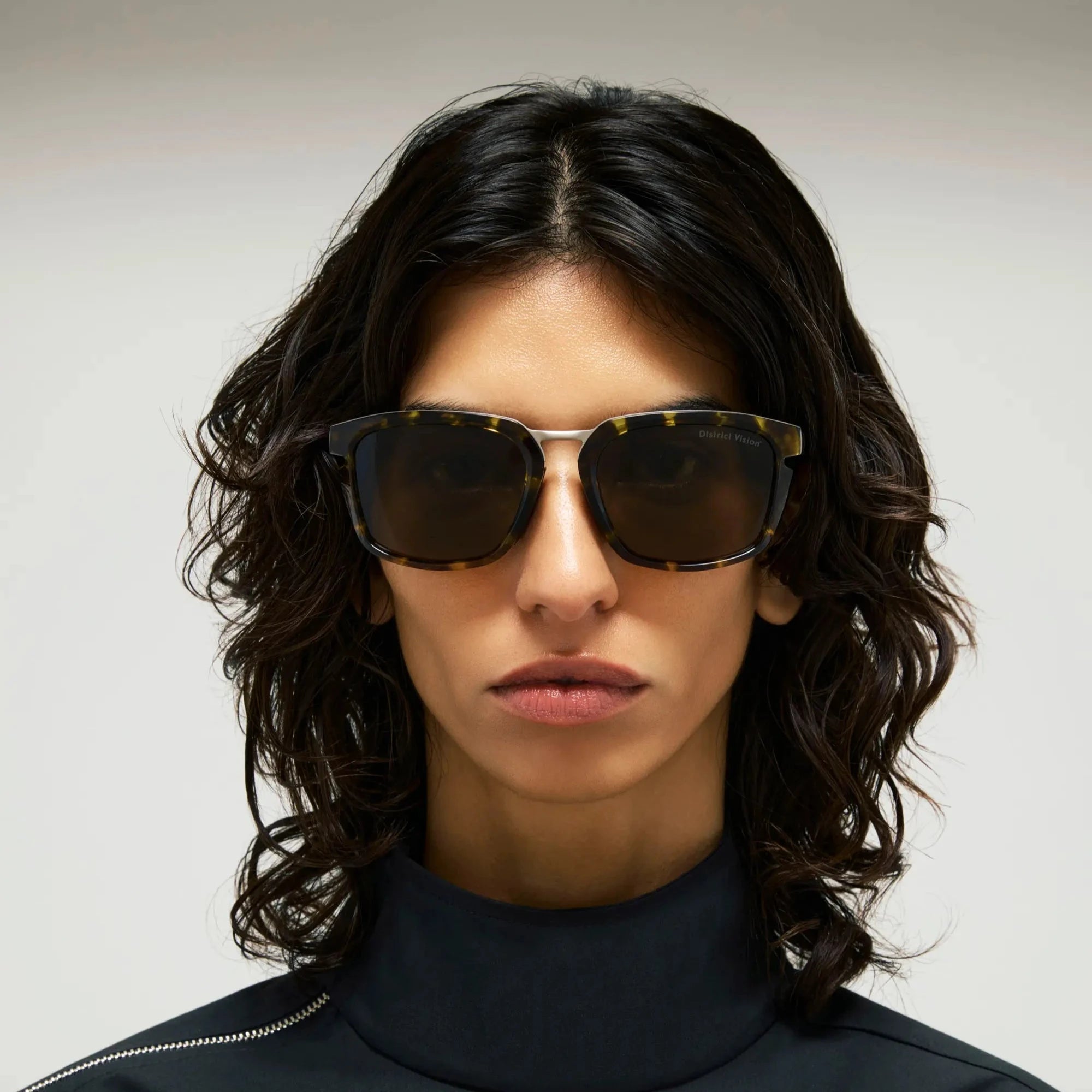 District Vision + and wander Keita Summit Ti Dark Tortoise · Unisex