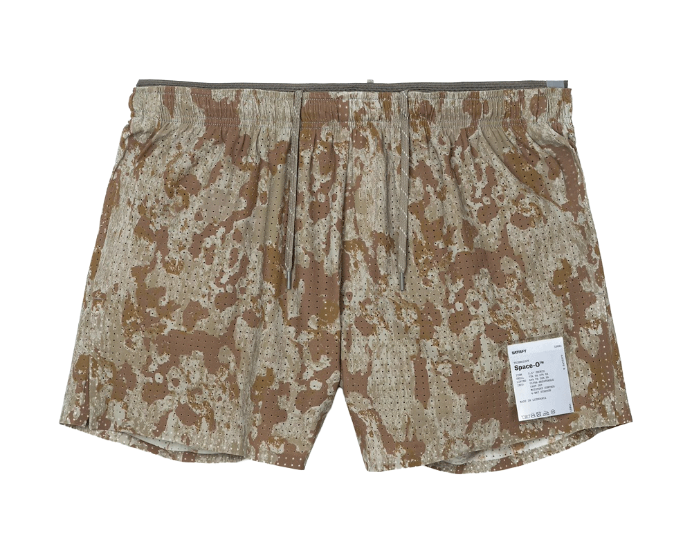 Short deportivo Satisfy Space-0 2.5" Camo