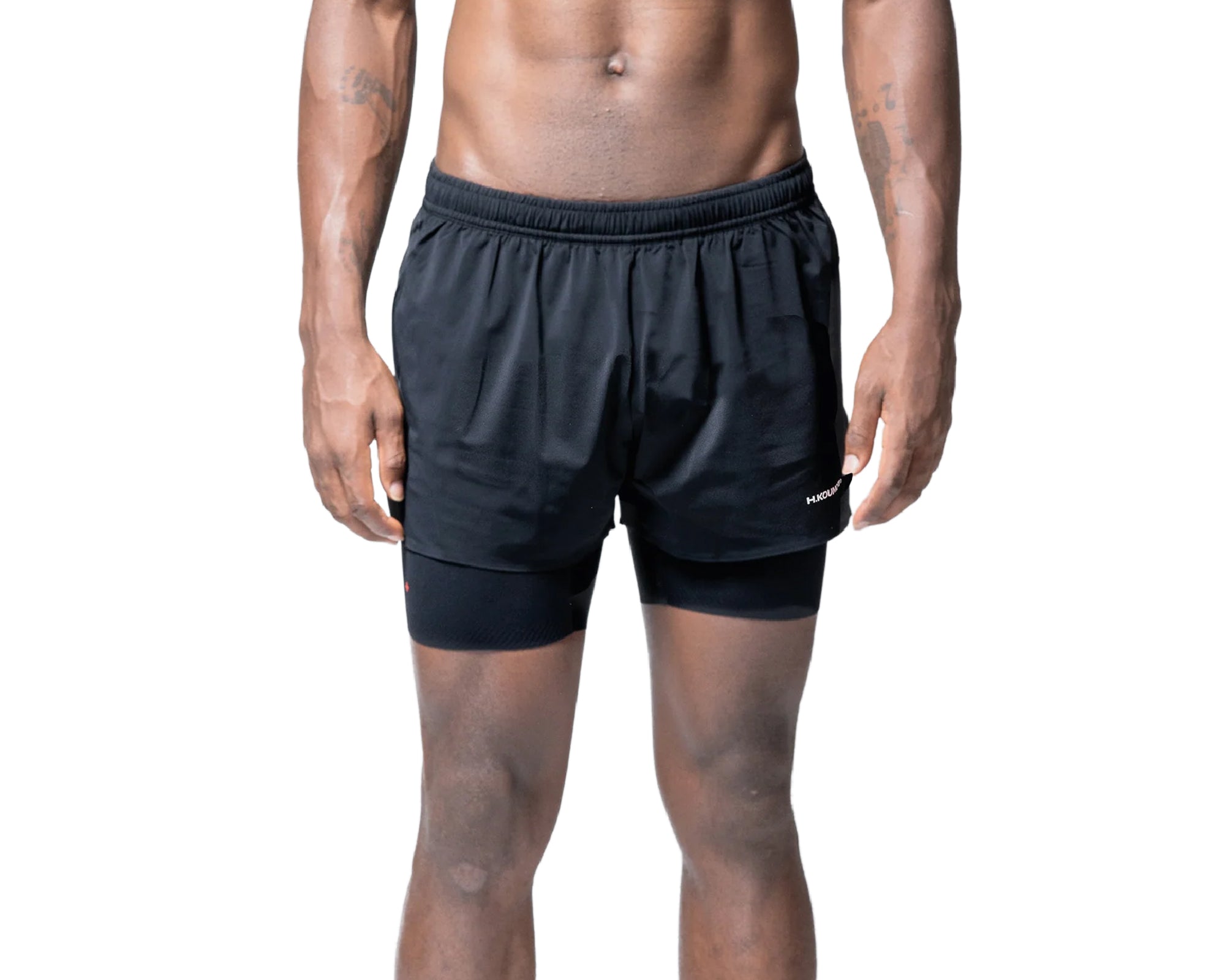 Hermanos Koumori Training Shorts Black