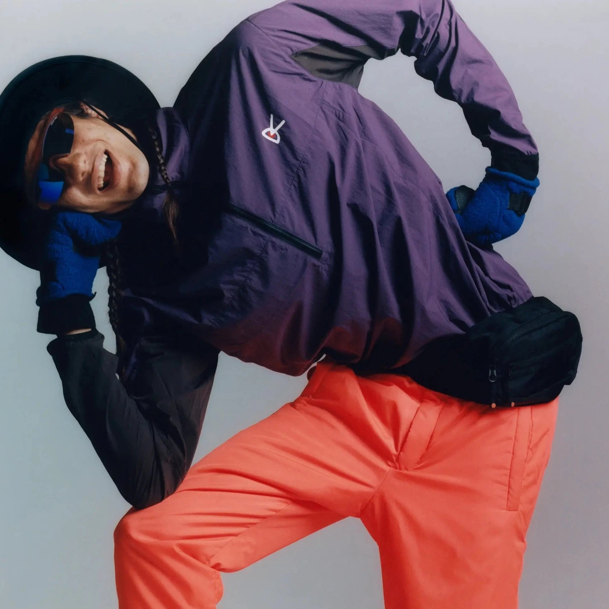 Theo Half Zip Shell, Nightshade