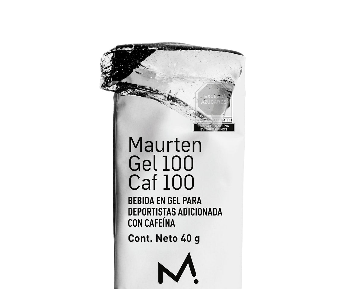 Gel deportivo Maurten 100 Caf