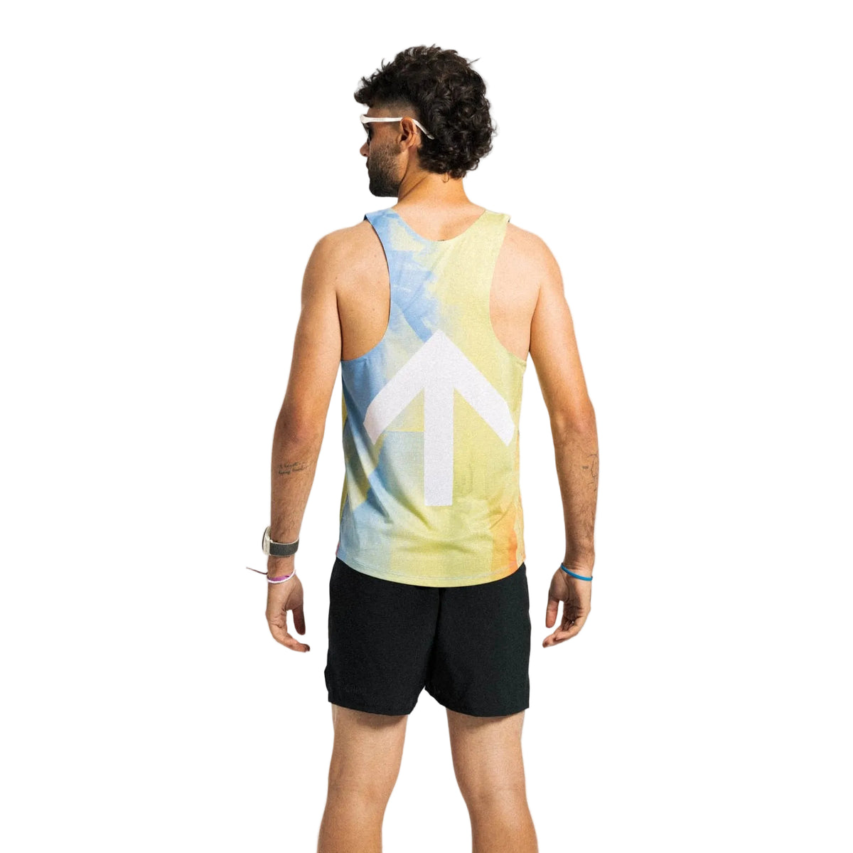 Playera sin mangas Chance AROW Singlet Morning Sky para hombre
