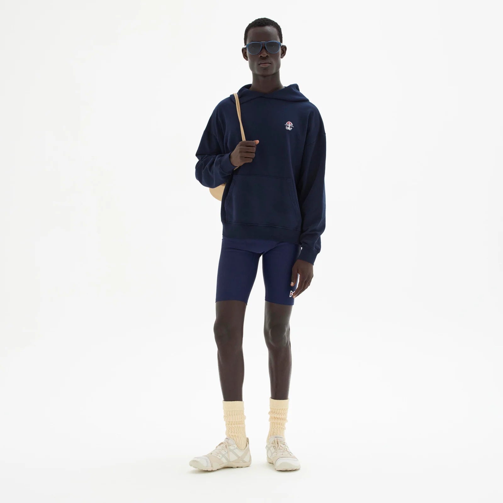 California Cotton Hoodie Chakra Navy · Unisex