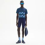 9in Recycled Half Tights, Indigo · Hombre