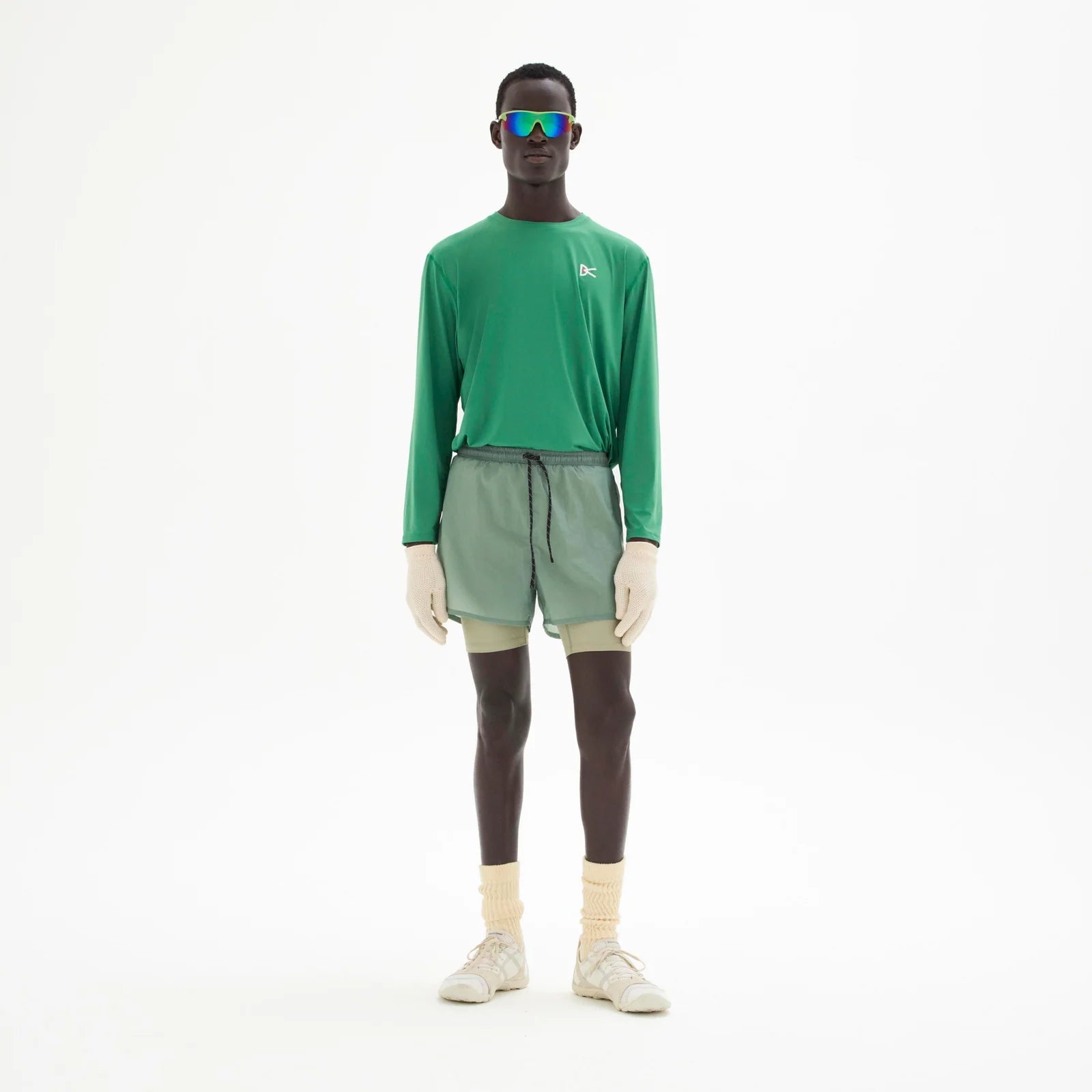 Ripstop Layered Trail Shorts, Mineral-Ash · Men